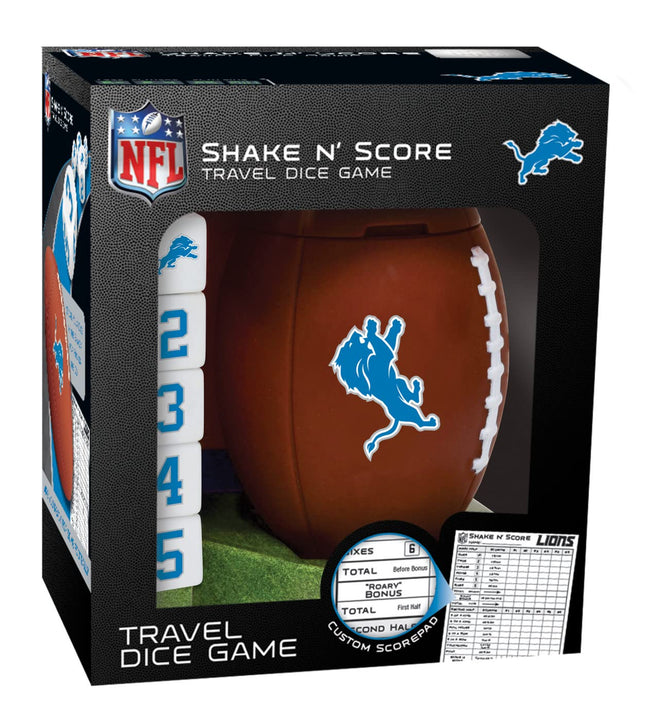 MasterPieces NFL Detroit Lions Shake N' Score Dice