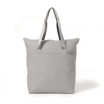 Bolsa cruzada Baggallini Swift Mini para mujer - Bolso pequeño de viaje de 4.5x7 con correa cruzada y RFID, B-lite plateado arena, talla única