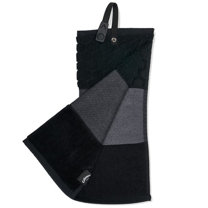 Callaway Golf Tri Fold Towel 2023 Black