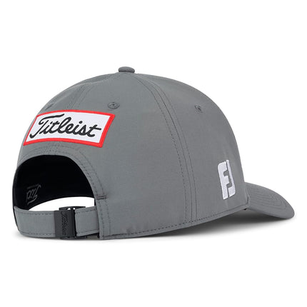 Casquette de golf Titleist Tour Performance standard pour homme, anthracite/blanc
