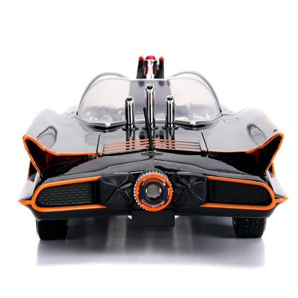 Jada 98625 - BATMOBILE DieCast Model Car from Classic TV Series with Figures Batman and Robin