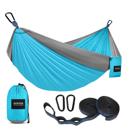 Kootek Camping Hammock 400 lbs Capacity, Portable 