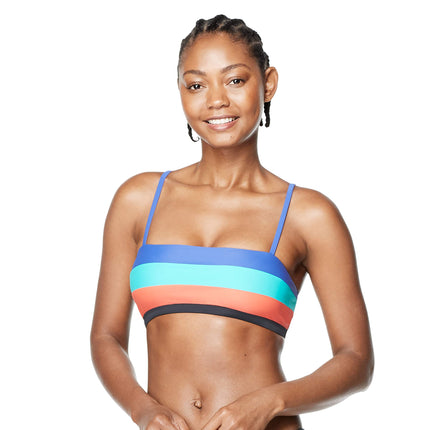 Speedo Women's Swimsuit Bikini Top Adjustable Squa