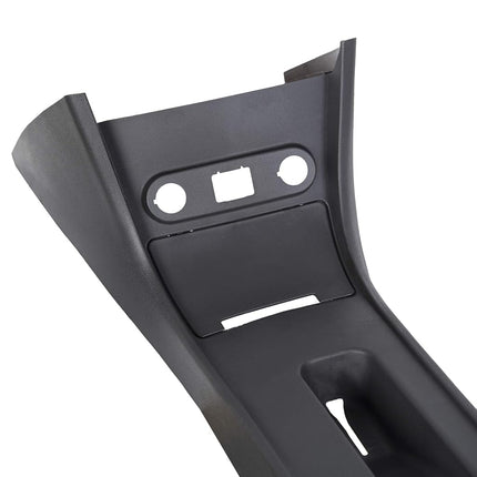 Consola Central ALMULOO Moldura Interior Compatible con Dodge Charger Police 2011-2022 Plástico Negro