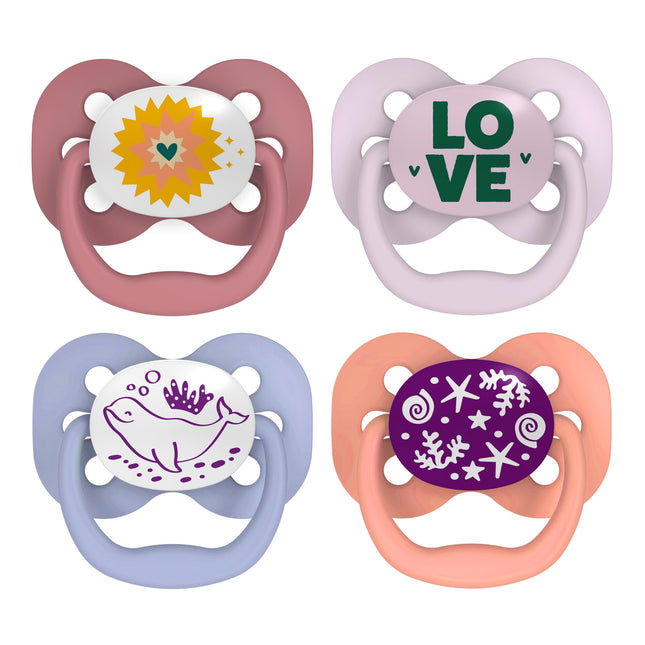 Dr. Brown's Advantage Glow-in-The-Dark Baby Pacifi