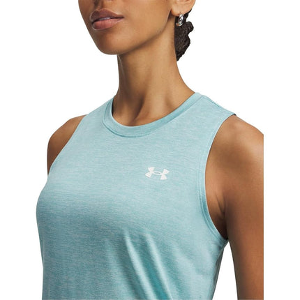 Under Armour Womens Tech Twist Tank-Top Blue S