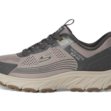 Skechers Men's Hillcrest 2.0 Hands Free Slip-in Sneaker, Dark Taupe, 9.5 UK Wide