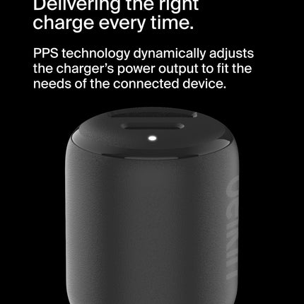 Belkin BoostCharge Dual Car Charger 42W w/Fast Charge USB-C 30W PPS & 12W USB-A Ports + USB-C to USB-C Cable for Apple iPhone 16, 16 Pro, 16 Pro Max, iPhone 15, Samsung Galaxy S24, & More - Black