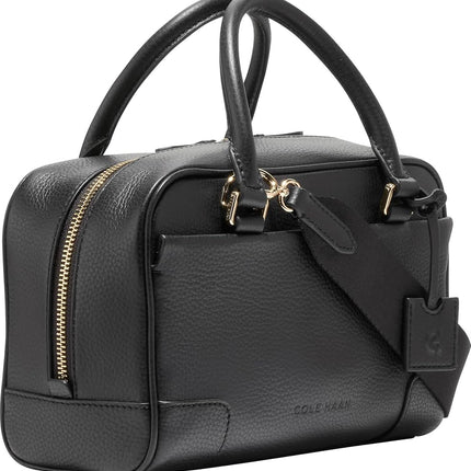 Cole Haan Beverly Small Satchel, Black, UNIT