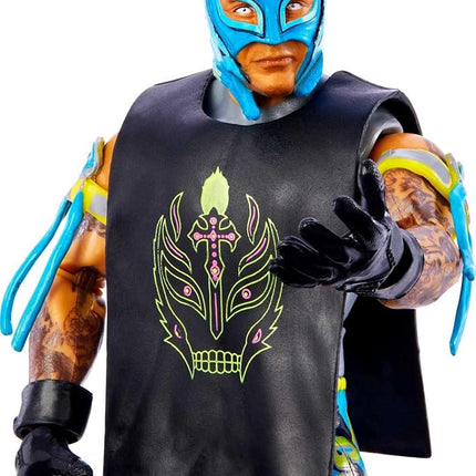 Figura de acción coleccionable WWE John Cena Top Picks Elite con camiseta de entrada, 15 cm, regalo articulado para fans de WWE de 8 años en adelante