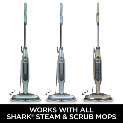 Shark, Grey XKITP7000D Soft 2 Steam & Scrub Dirt Grip Dusting Washable Pads