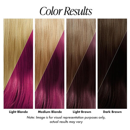 Adore Semi Permanent Hair Color - Vegan and Cruelty-Free Red Hair Dye - 4 Fl Oz - 086 Raspberry Twist (Pack of 1)