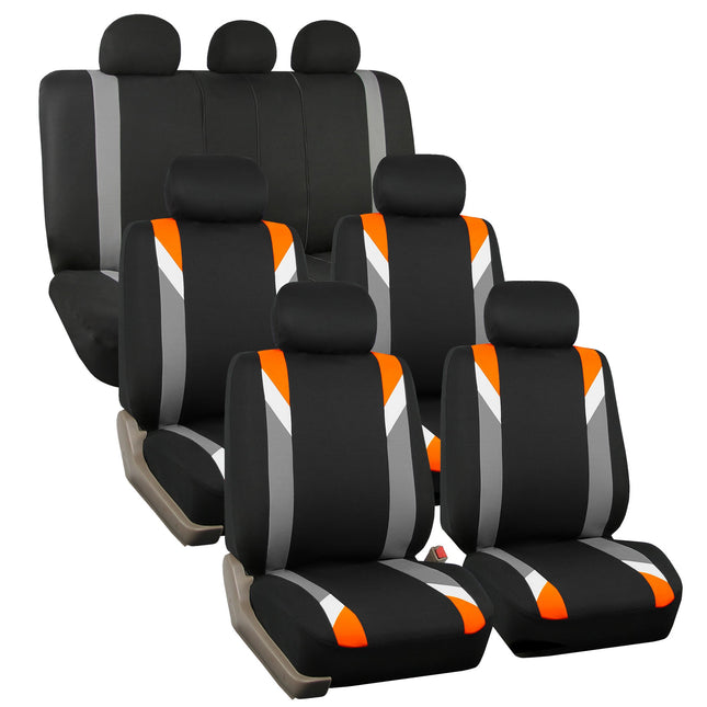 FH Group Three-Row Premium Modernistic Full Set Ca