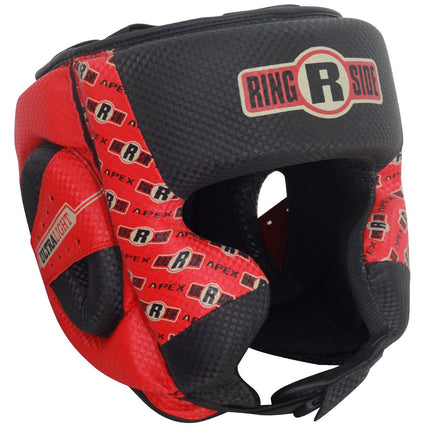 Ringside (RINAV) Apex Headgear, White/Black, Small/Medium