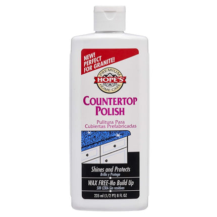 Hope's Premium Home Care, Wax Free Counter Top Pol