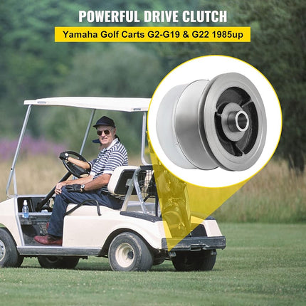 VEVOR G2-G22 Drive Clutch, Compatible with Yamaha Golf Cart 1985+ G2 G8 G9 G14 G16 G22 4 Cycle Carts Gas Golf Cart 1985 Up