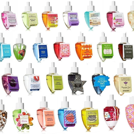 Bath & Body Works - Grab Bag Assorted Bundle of SIX (6) WallFlower Bulbs
