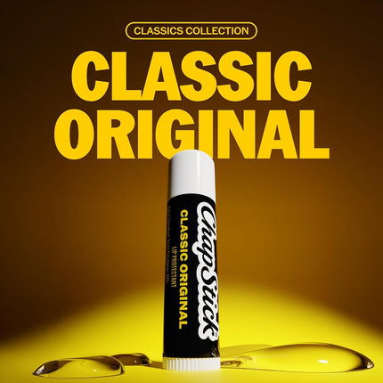 ChapStick Classic (Regular Flavor, 12 Sticks) Skin Protectant Lip Balm Tube, 1 Count (Pack of 12)