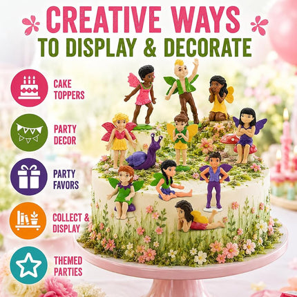 Safari 660404 Super Toobs Friendly Fairies Miniature