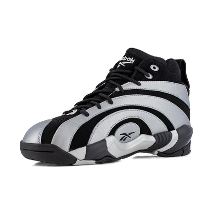 Reebok Mens Shaqnosis Work, Black and Silver, 10.5