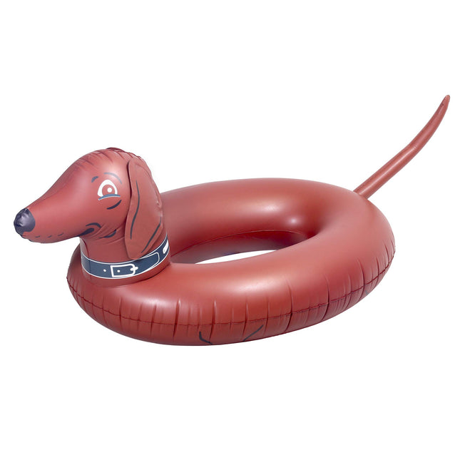 GoFloats Wiener Dog Party Tube Inflatable Raft, Fl