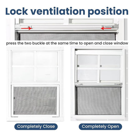 COLORPAPA 2 Pack Shed Windows,14" x 21" Small Sliding Windows,Flush Mount Windows with Tempered Glass and Fiberglass Screen for Shed, Chicken Coop, Playhouse, Household, Garage, Barns (White)