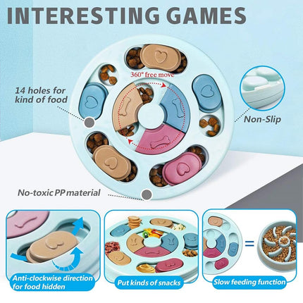 Joansan Dog Puzzle Toys