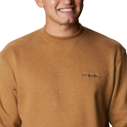 Columbia Men's Hart Mountain II Crew Shirt, Delta Heather, XXL