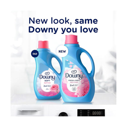Downy Ultra Laundry Liquid Fabric Softener (Fabric Conditioner), April Fresh, 44 fl oz, 60 Loads
