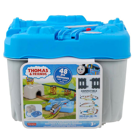 Thomas & Friends Connect & Build Track Bucket, 34-Piece Set