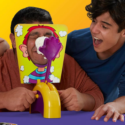 Hasbro Gaming Pie Face Game Whipped Cream Family Game Kids Ages 5 and Up