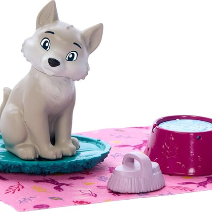 Mattel Disney Frozen Anna Fashion Doll & Wolf Cub Figure