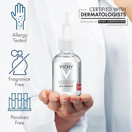 LiftActiv Supreme H.A. Epidermic Filler by Vichy Laboratories for Unisex - 1 oz Serum