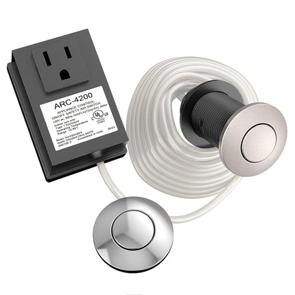 Moen Chrome and Spot Resist Stainless Air Switch with Controller, ARC-4200-CHSRS