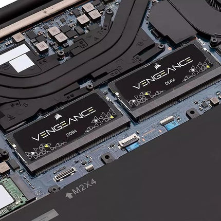 CORSAIR VENGEANCE SODIMM DDR4 RAM 16GB (1x16GB) Up to 3200MHz CL22-22-22-53 1.2V Intel AMD Laptop Notebook Memory - Black (CMSX16GX4M1A3200C22)