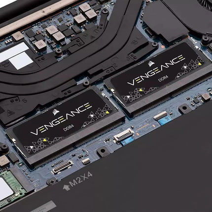 CORSAIR VENGEANCE SODIMM DDR4 RAM 16GB (1x16GB) Up to 3200MHz CL22-22-22-53 1.2V Intel AMD Laptop Notebook Memory - Black (CMSX16GX4M1A3200C22)