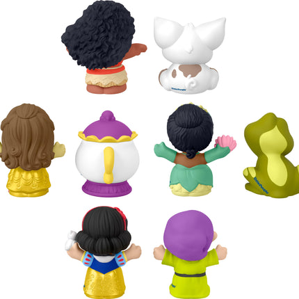 Fisher-Price Little People Jouets d'éveil Disney Princess Histoires en duo Ensemble de 8 figurines pour les jeux d'imitation Enfants de 18 mois et plus
