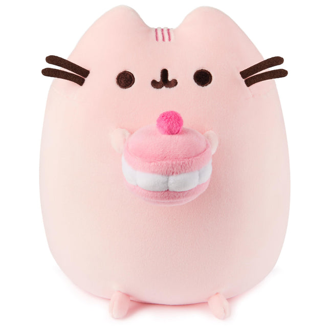 GUND Plush 9.5in CherryMacaronSqsh