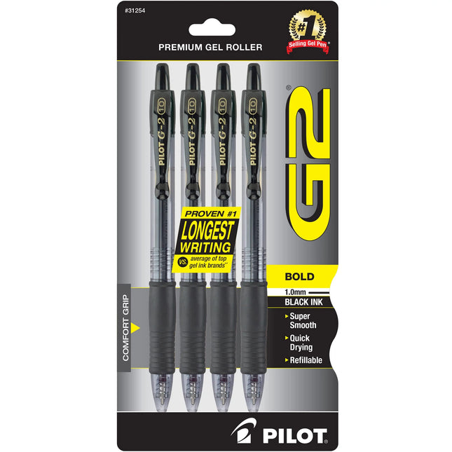Pilot Pen G2 Premium Gel Rolling Ball Pen Bold 1.0