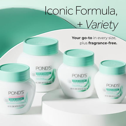 Pond's Cold Cream Cleanser and Make-up Removing 6.1oz (173g) Jar