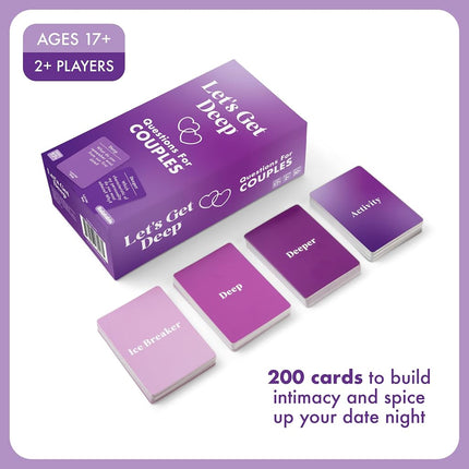 WHAT DO YOU MEME? Let's Get Deep (USA Version) Questions for Couples From Age 17+ For 2+ Players