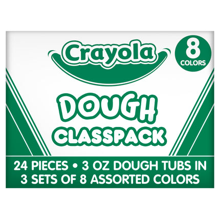 Dough Modeling CRAYOLA CLASSPACK 3 OZ Set of 24