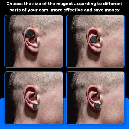 Cauliflower Ear Magnet - Effective Magnets Compression Kit - Prevention & Treatment of Hematomas & Keloid in BJJ, Wrestling, MMA, Grappling, Boxing, Muay Thai, Rugby (Small, Middle and Large)