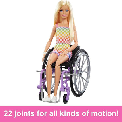 Barbie Fashionistas Wheelchair and Ramp Doll