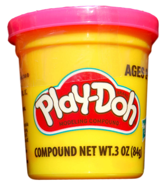 Play-Doh Rosa (paquete de 4) Latas de 3 onzas