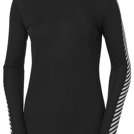 Helly Hansen Women's W HH Lifa Crew, Black, 2XL