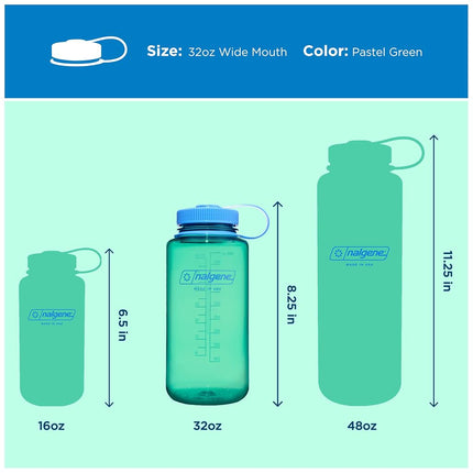 Nalgene Trinkflasche 'WH Sustain' - 1 L pastel grün