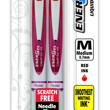Pentel EnerGel Pearl Retractable Liquid Gel Pen, N