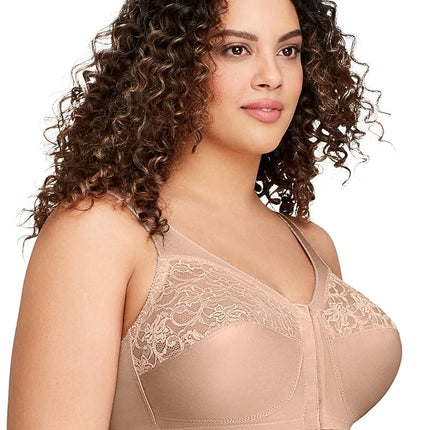 Glamorise Women's MagicLift Front Close Support Br