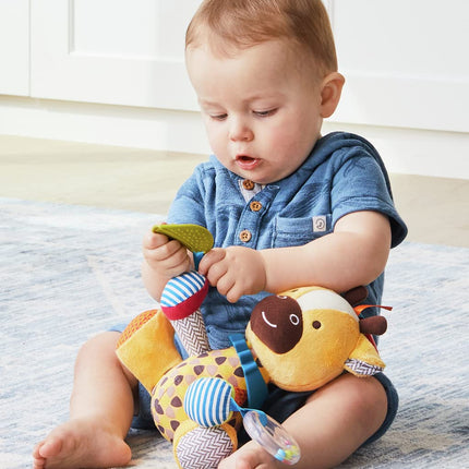 Skip Hop -Bandana Buddies Giraffe Toys for Babies and Early Childhood, Multicolor (S9K160810)